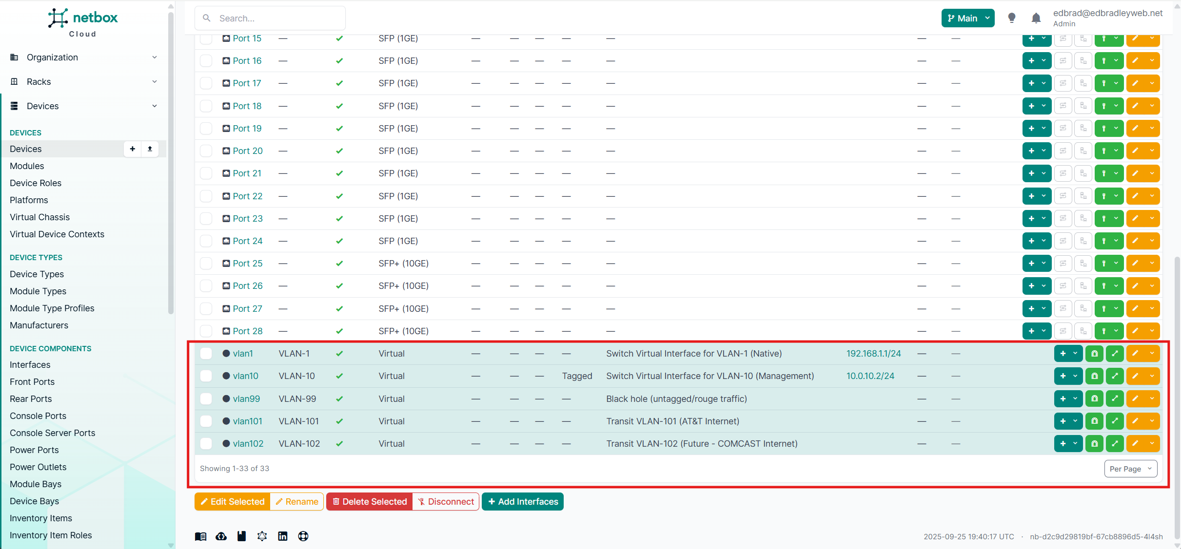Building My Home Lab - Part 2:  Switch Fabric Configuration and VLAN Segmentation