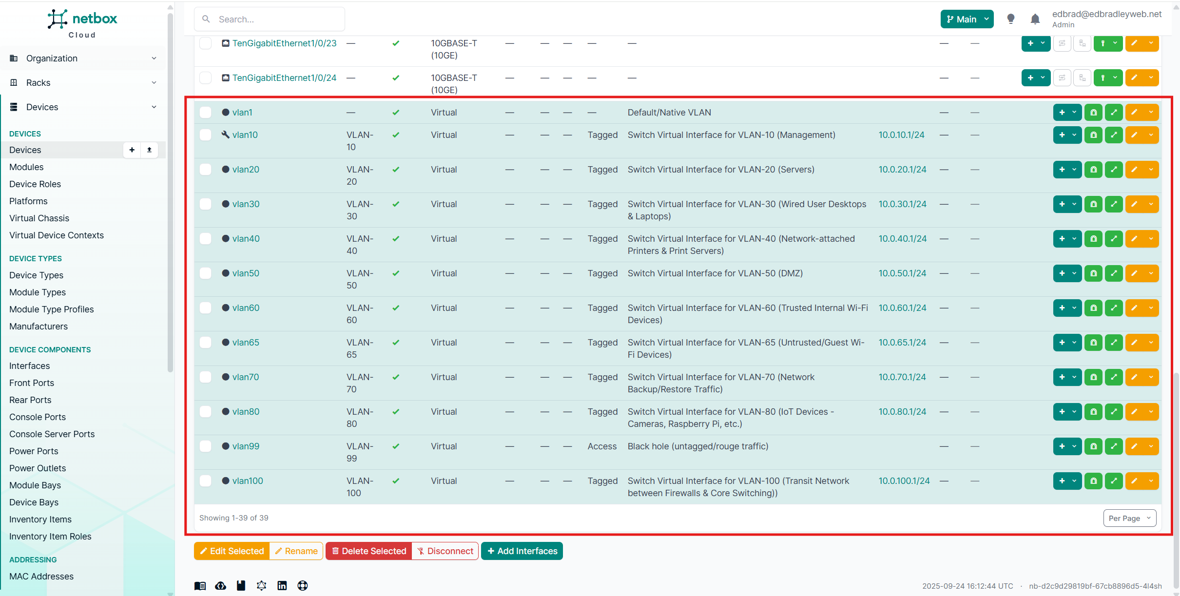 Building My Home Lab - Part 2:  Switch Fabric Configuration and VLAN Segmentation