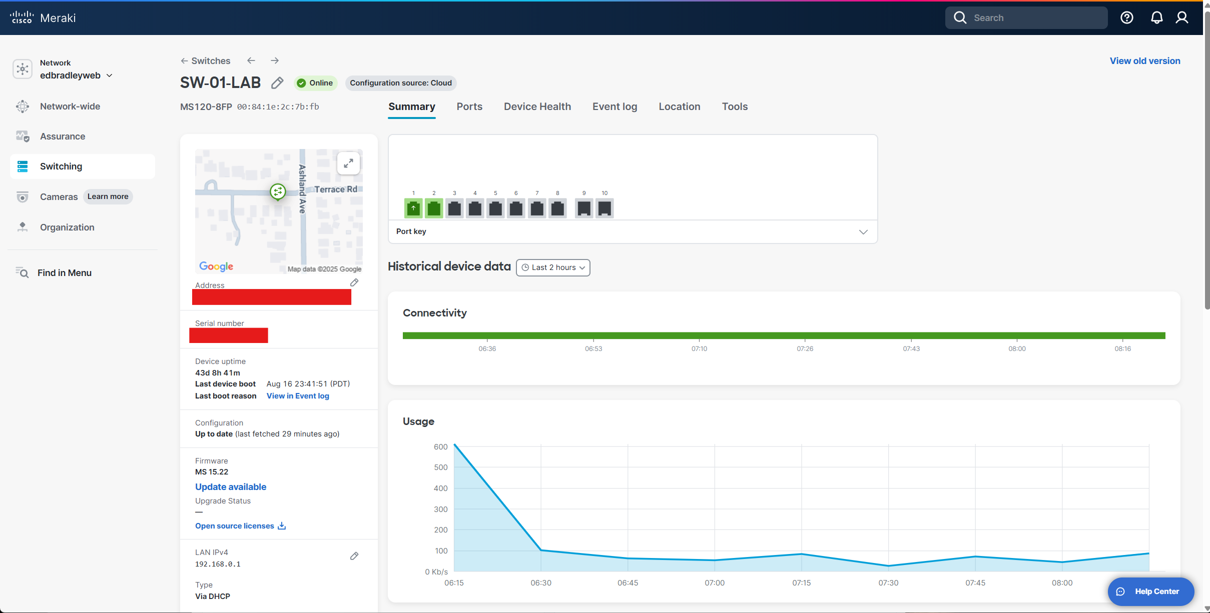 Building My Home Lab - Part 2:  Switch Fabric Configuration and VLAN Segmentation