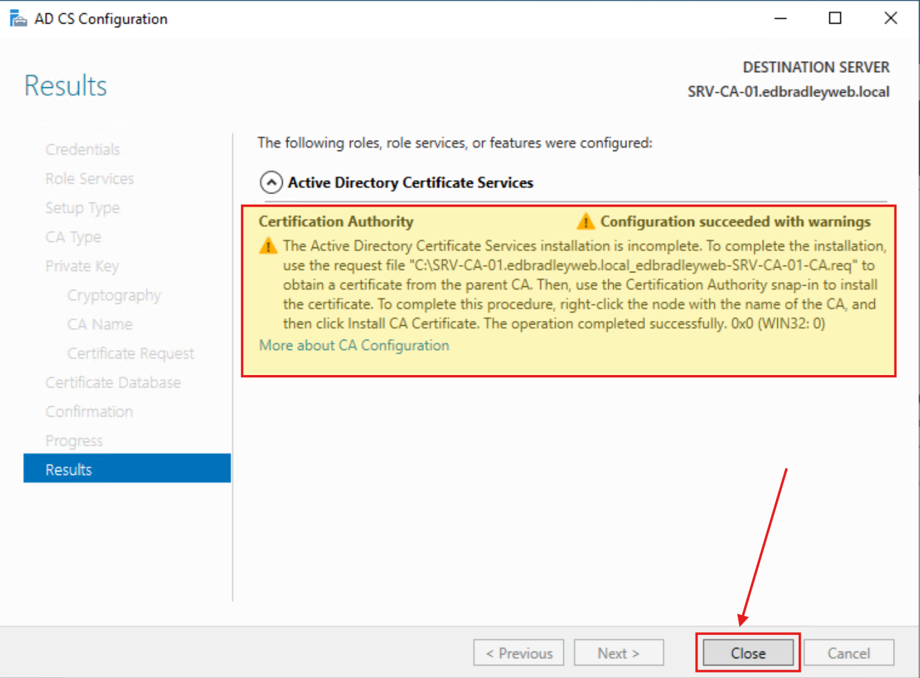 Building My Home Lab – Part 7: Building out a Public Key Infrastructure (PKI)