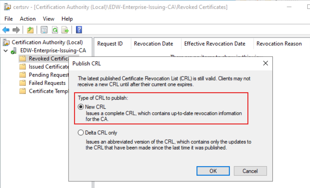 Building My Home Lab – Part 7: Building out a Public Key Infrastructure (PKI)